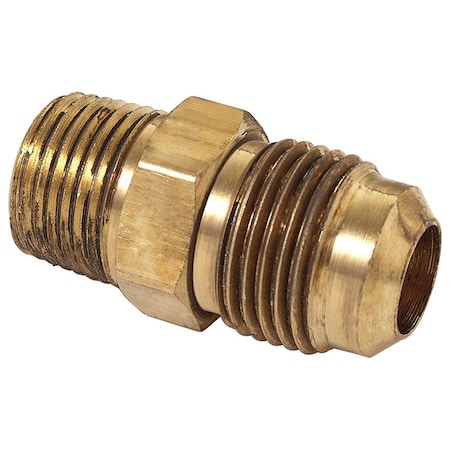 #48 3/4 Inch X 1/2 Inch Brass Flare MIP Adapter